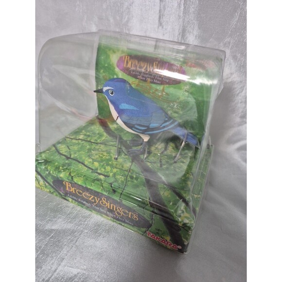 Vintage Breezy Singers Bluebird Takara Sings & Moves Motion Detected New Old - Picture 3 of 10